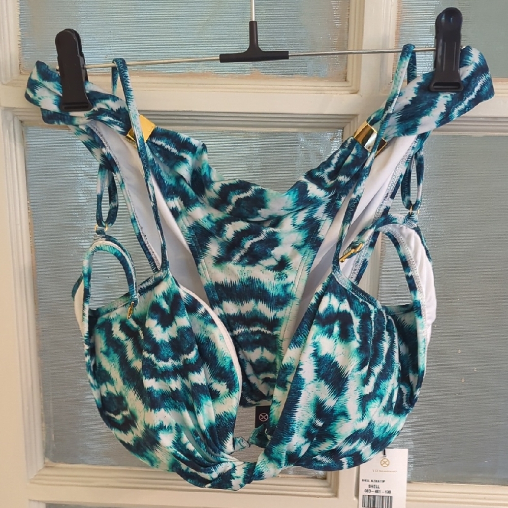 Stylish Blue and White Bikini